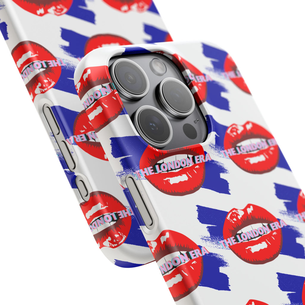 "The London Era" Mobile Snap Case - White