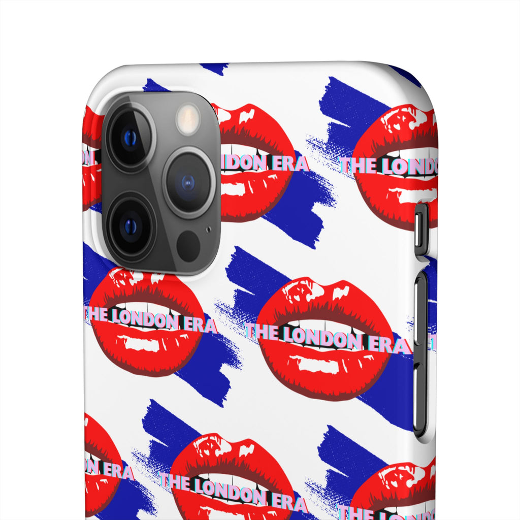 "The London Era" Mobile Snap Case - White
