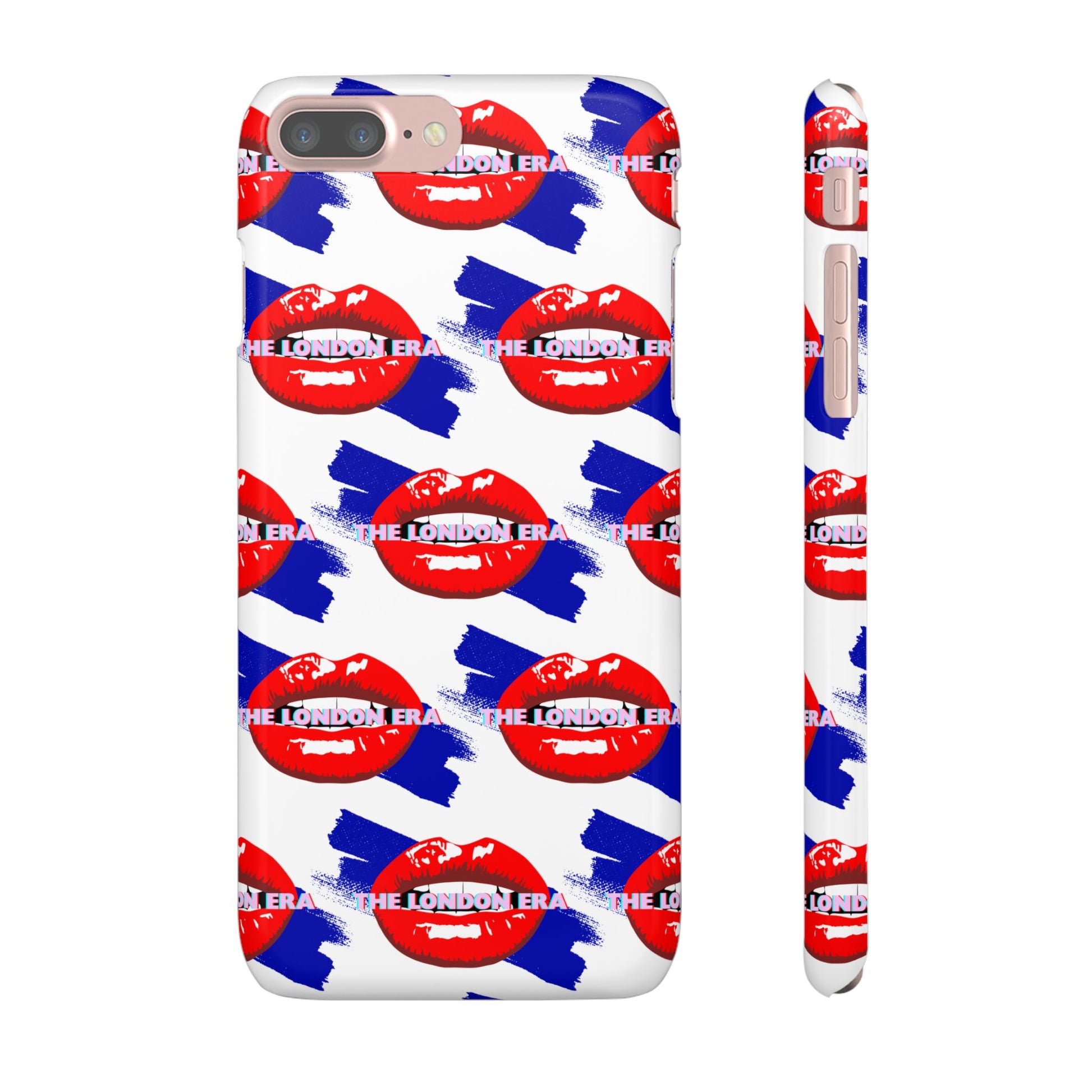 "The London Era" Mobile Snap Case - White