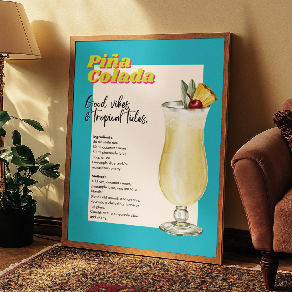 'Pina Colada' Print