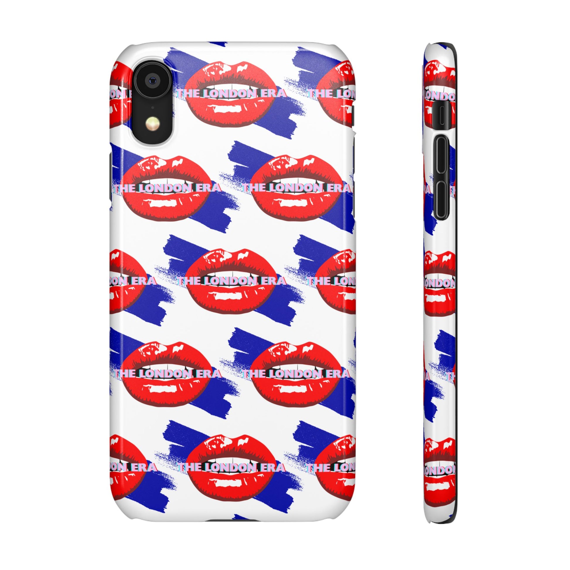 "The London Era" Mobile Snap Case - White