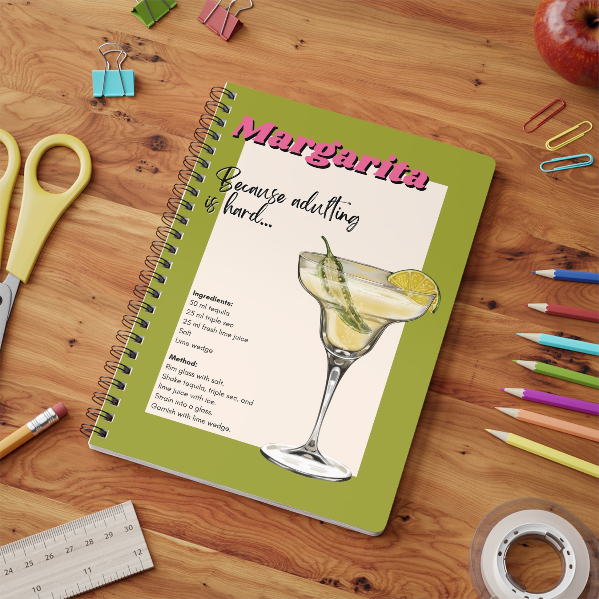 "Margarita" Softcover A5 Notebook