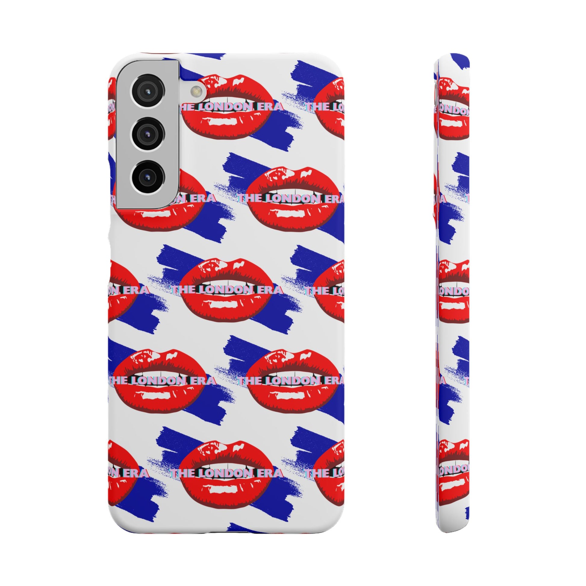 "The London Era" Mobile Snap Case - White