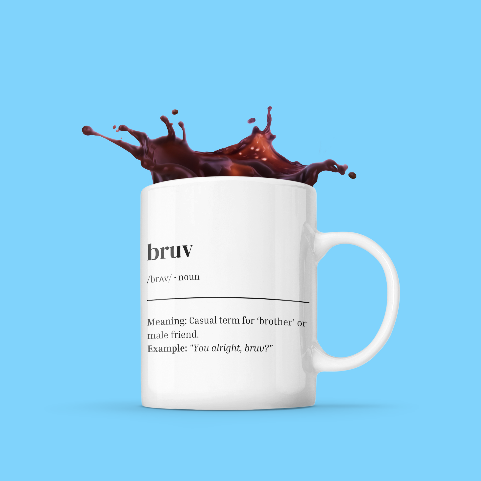 'Bruv' Mug